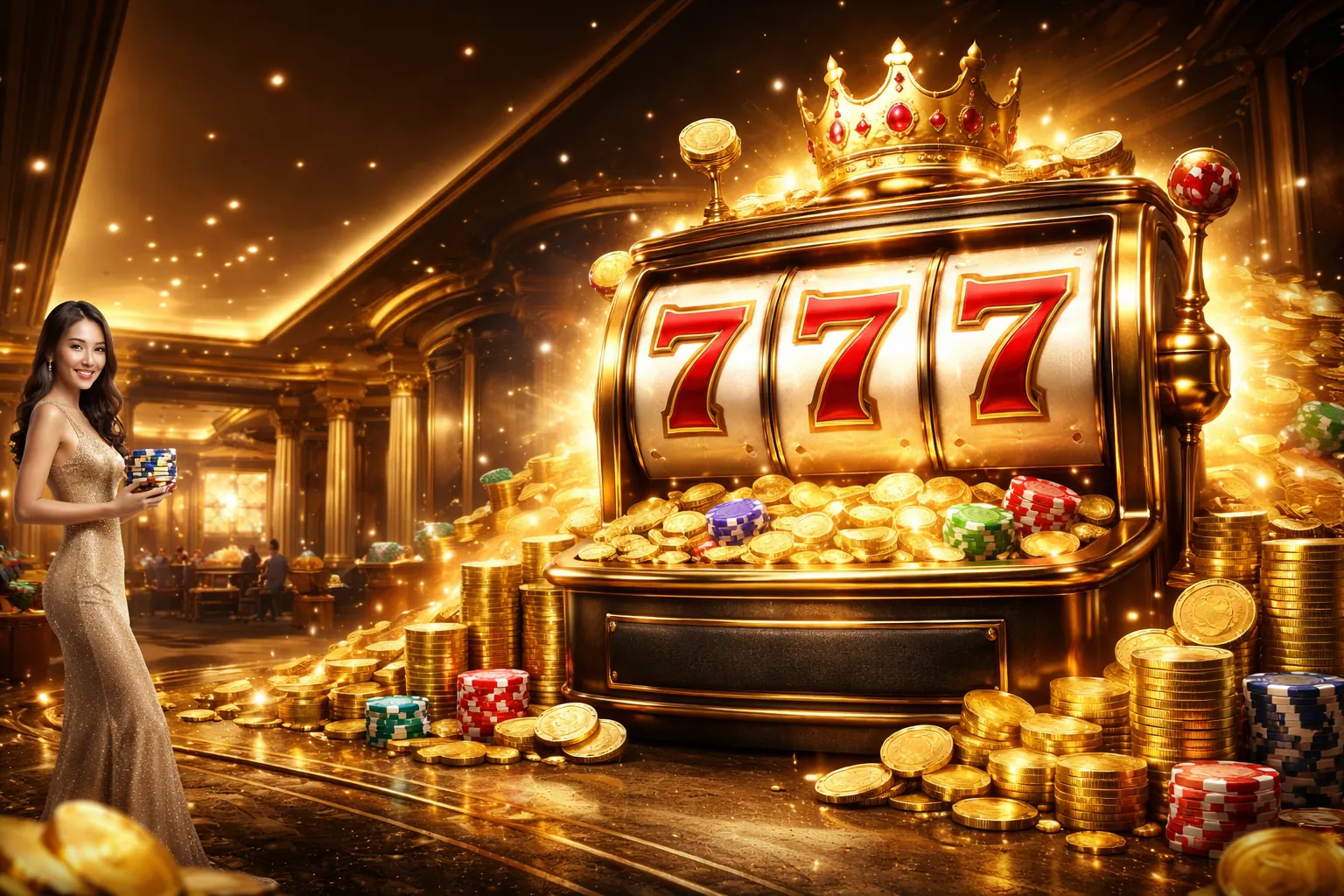 Hình ảnh chính trò chơi slot và nổ hũ g666 tải game